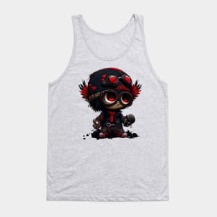 cute black red mastermind Tank Top